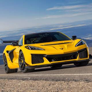 Yellow Corvette wallpaper