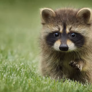 Common raccoon dog wallpaper