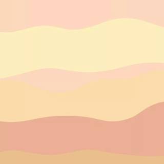 Pastel yellow collage wallpaper
