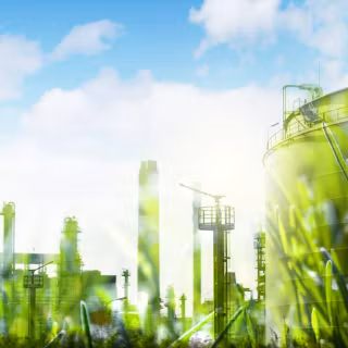 Green future wallpaper