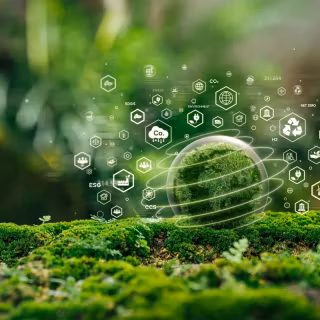 Green future wallpaper