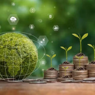 Green future wallpaper
