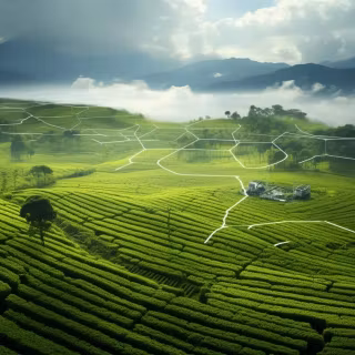 Green future wallpaper