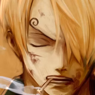 Sanji smoking wallpaper
