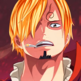 Sanji smoking wallpaper
