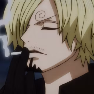 Sanji smoking wallpaper