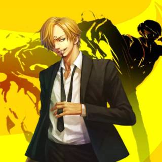Sanji smoking wallpaper