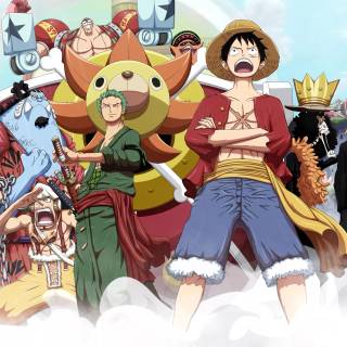 One Piece Luffy and Zoro wallpaper