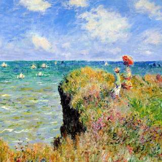 Impressionist painting wallpaper