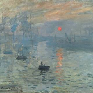 Impressionist painting wallpaper