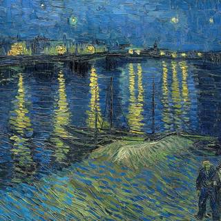 Impressionist painting wallpaper