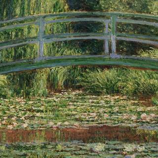 Impressionist painting wallpaper