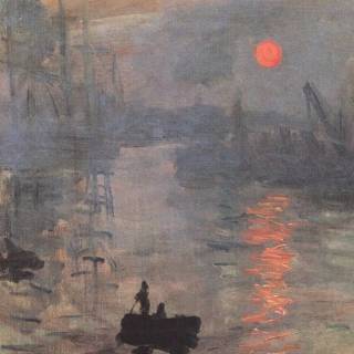 Impressionist painting wallpaper