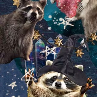 Raccoon wallpaper
