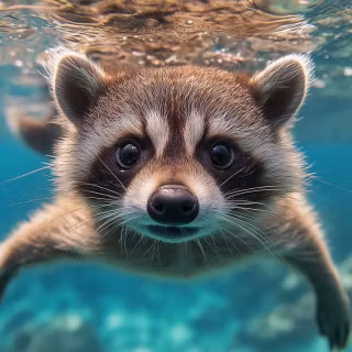 Raccoon wallpaper