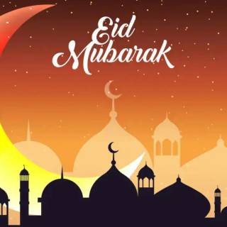 Eid Mubarak 2025 wallpaper