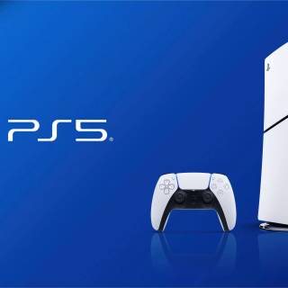 Minimalist PS5 HD wallpaper