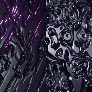 Black liquid metal wallpaper