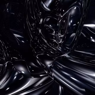 Black liquid metal wallpaper