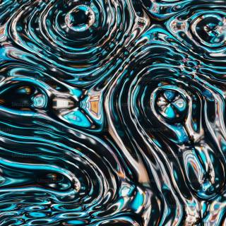 Liquid metal 4k wallpaper