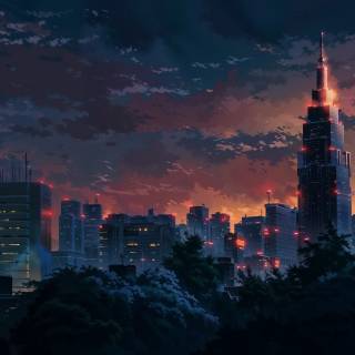 PC 4k city wallpaper