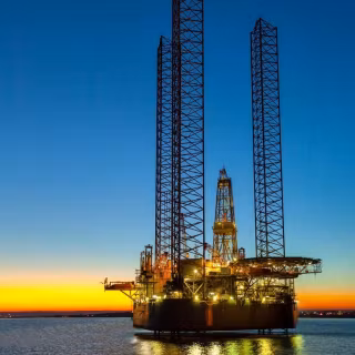 Oil platform wallpaper