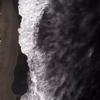 Black wave phone wallpaper