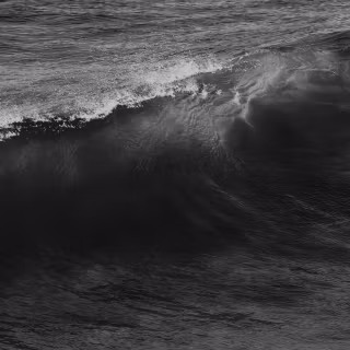 Black wave 4k wallpaper