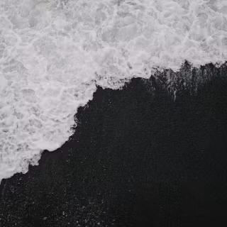 Black wave 4k wallpaper