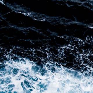 Dark ocean iPhone wallpaper