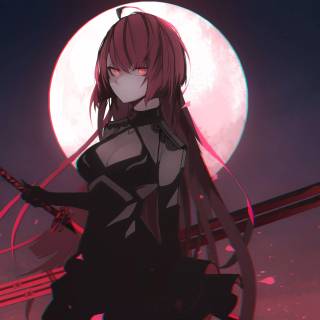 Anime dark PC 4k wallpaper