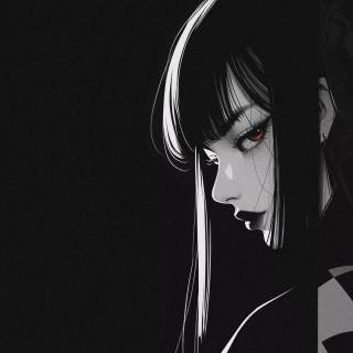 Anime dark PC 4k wallpaper