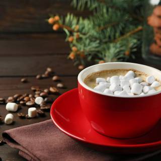 Hot chocolate 4k wallpaper