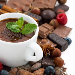 Hot chocolate 4k wallpaper