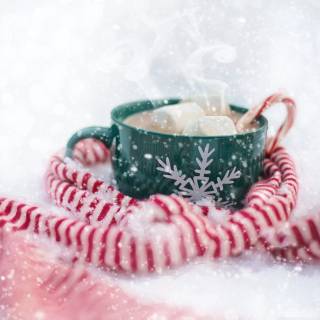 Hot chocolate 4k wallpaper