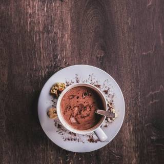 Hot chocolate 4k wallpaper