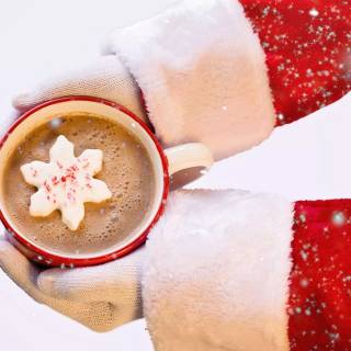 Hot chocolate 4k wallpaper