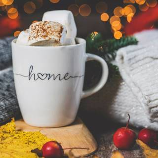 Hot chocolate 4k wallpaper