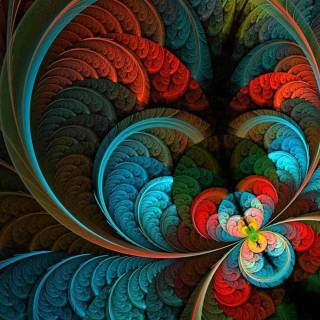 Fractal phone wallpaper