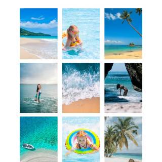 Beach aesthetic phone wallpaper