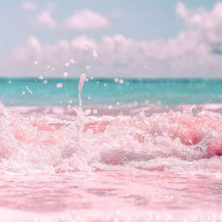 Aesthetic beach phone wallpaper