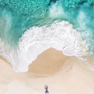 Aesthetic beach phone wallpaper