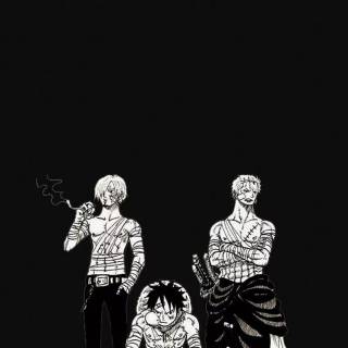 One Piece dark iPhone wallpaper