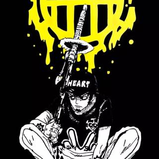 One Piece dark iPhone wallpaper