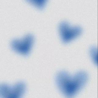 Blue cute phone wallpaper