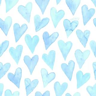 Blue cute phone wallpaper