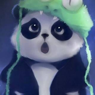 Blue cute phone wallpaper