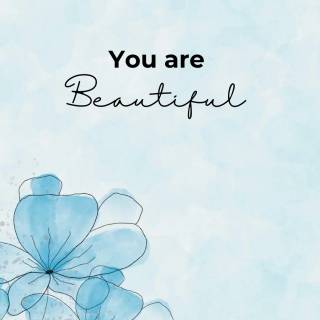 Blue cute phone wallpaper