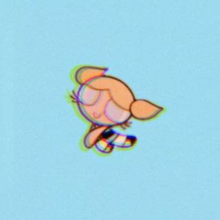 Blue cute phone wallpaper