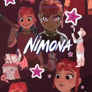 Nimona phone wallpaper